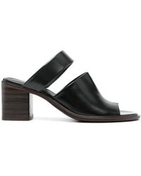 Lemaire - 70mm Double Strap Leather Mule - Lyst