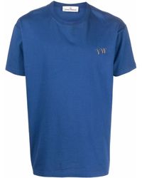 Vivienne Westwood - Embroidered-Logo Organic-Cotton T-Shirt - Lyst