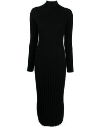 N.Peal Cashmere - Ribbed-knit Organic Cashmere Dress - Lyst