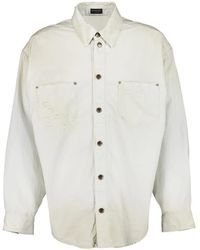Balenciaga - Two-Pocket Button-Up Shirt - Lyst