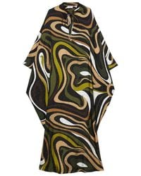 PUCCI - Marmoプリント マキシドレス - Lyst