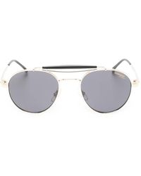 Carrera - Round-Frame Double-Bridge Sunglasses - Lyst