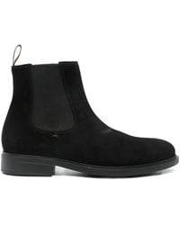 Doucal's - Botas chelsea de ante con paneles elásticos - Lyst