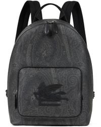Etro - Rucksack Mit Paisleymuster - Lyst