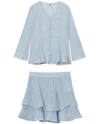 B+ AB - Ruffled-Detail Skirt Set - Lyst