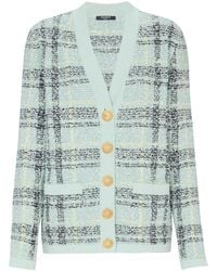 Balmain - Tweed Vest Met Glitters - Lyst