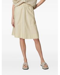 Marc O' Polo - Elasticated-Waist Mini Skirt - Lyst