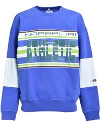 Martine Rose - Logo-Print Panelled Sweatshirt - Lyst