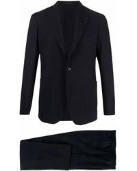 Tagliatore - Notched-Lapel Single-Breasted Suit - Lyst