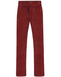 Paul & Shark - Alba Corduroy Trousers - Lyst