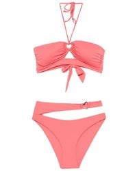 Blugirl Blumarine - Cut-Out Heart-Detail Bikini - Lyst