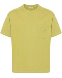 Bode - T-shirt en coton à logo brodé - Lyst