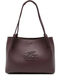 Etro - Small Libra Leather Shoulder Bag - Lyst
