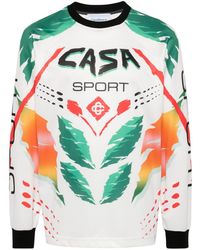 Casablancabrand - Casa Moto Long-sleeve T-shirt - Lyst