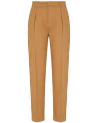 N°21 - Pantalon Droit À Design Plissé - Lyst