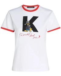 KARL LAGERFELD - X Disney Petite T-Shirt - Lyst