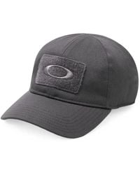 Oakley - Si Baseballkappe Aus Baumwolle Mit Logo-Patch - Lyst