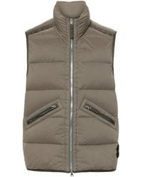 Stone Island - Urban Sleek Sleeveless Down Vest - Lyst