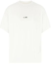MM6 by Maison Margiela - Logo-Print T-Shirt - Lyst