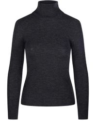 P.A.R.O.S.H. - Leila Ribbed Turtleneck Sweater - Lyst