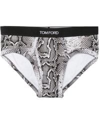 Tom Ford - Boxershorts Met Luipaardprint - Lyst