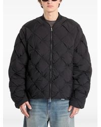Represent - Quilted Bomber Jacket - Lyst