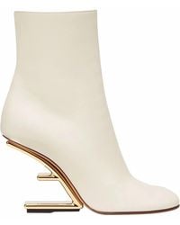 Fendi - First 105Mm Ankle Boots - Lyst