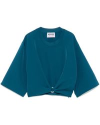 Moschino - T-Shirt Con Decorazione Anello - Lyst