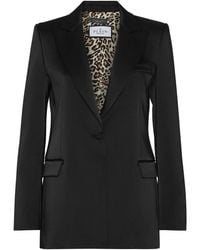 Philipp Plein - Crystal-Skull Satin Blazer - Lyst