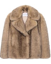 Stand Studio - Valentina Faux-Fur Jacket - Lyst