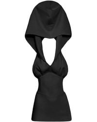 Vestiaire d'un Oiseau Libre - Minikleid Mit Kapuze - Lyst