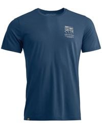 Ortovox - T-Shirt Mission À Logo Imprimé - Lyst