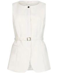 Liu Jo - Belted Waistcoat - Lyst