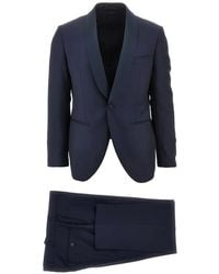Luigi Bianchi - Shawl-Lapel Single-Breasted Wool Suit - Lyst