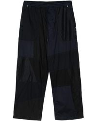 Comme des Garçons - Tapered Patchwork Trousers - Lyst