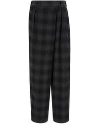 Tela - Pantalon Asymétrique À Carreaux - Lyst