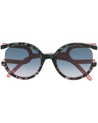 Face A Face - Aalto 1 Round-frame Sunglasses - Lyst