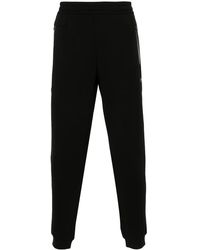 EA7 - Rubberised Logo Track Pants - Lyst