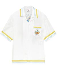 CASABLANCA - Flower Court Icon Shirt - Lyst