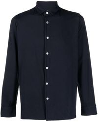 Fedeli - Spread-collar Button-up Shirt - Lyst