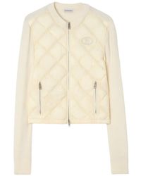 Burberry - Quilted Nylon And Wool Jacket - Lyst