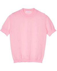 Cecilie Bahnsen - T-Shirt À Détail De Nœud Fillo - Lyst