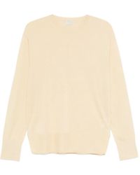 TOTEME - Crew-Neck Wool Silk Knit - Lyst