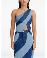 Significant Other - Asymmetrische Top Met Vlakken - Lyst