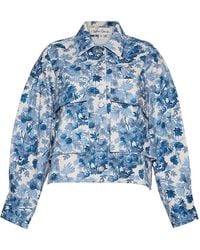 Cara Cara - Kobie Floral-Print Denim Jacket - Lyst