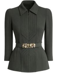Elie Saab - Elephant-Buckle Jacket - Lyst