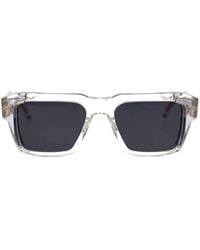 Akoni - Sonnenbrille Mit Eckigem Gestell - Lyst