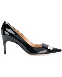 Sergio Rossi - Pointed bow pumps - Lyst