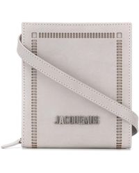 Jacquemus Neck Strap Cardholder - Gray