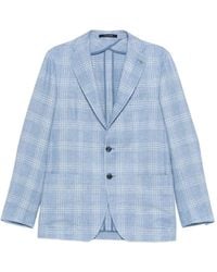 Tagliatore - Patterned Blazer - Lyst